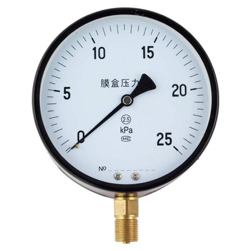 YE-100、150膜盒壓力表